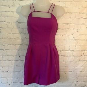 Keepsake the Label fuschia gorgeous romper